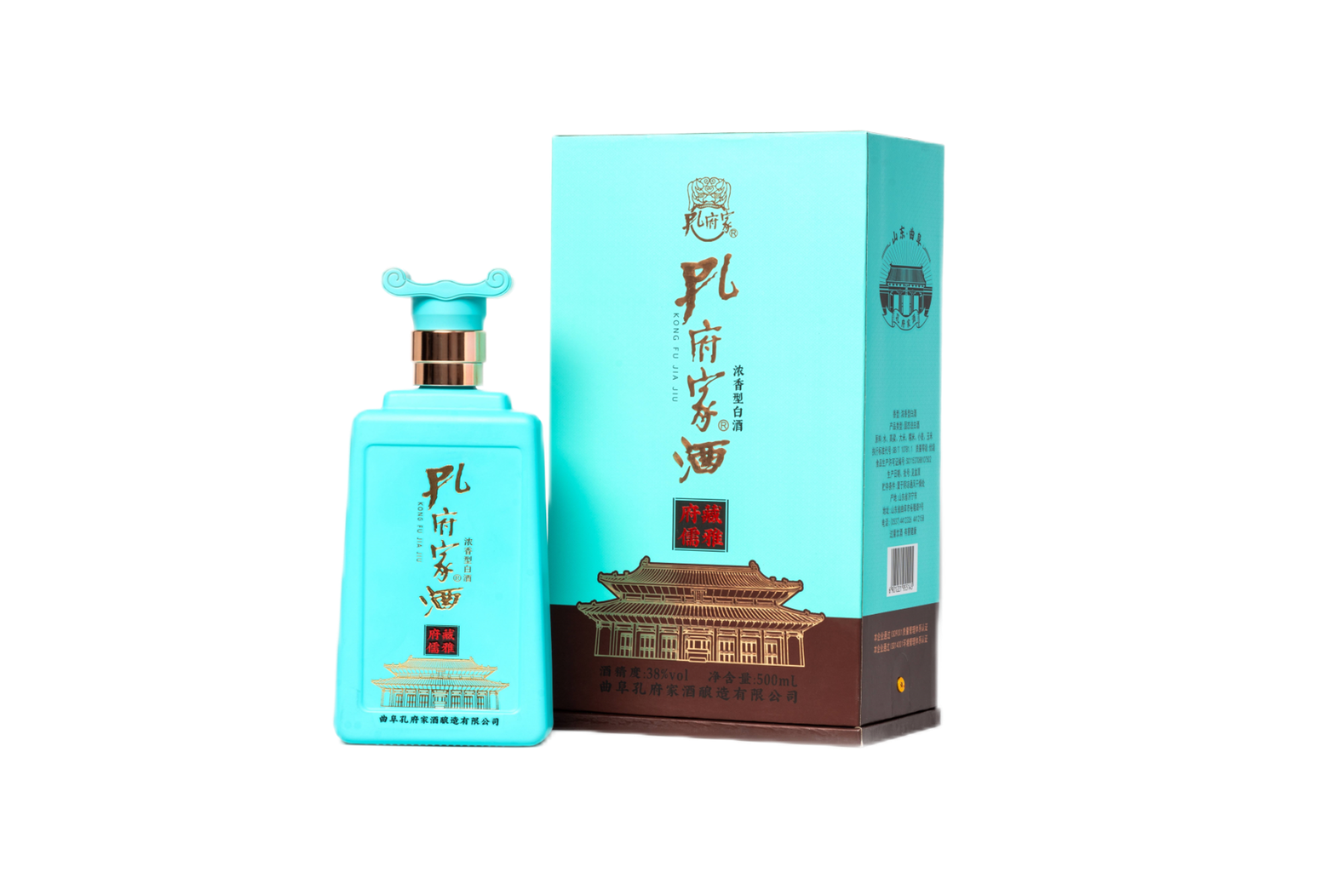 52度 孔府家儒雅(500ML*1瓶)-Confucius Collection Ⅱ（500ml*1Bottle）