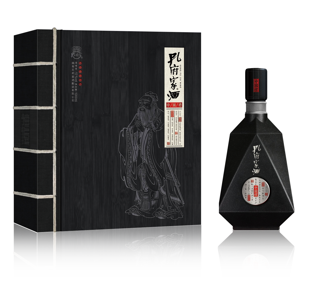 孔府家中国礼30年1000ML（1000ml*1瓶）-Confucius Chinese Ceremony 30 Years Old（1000ml*1Bottle）