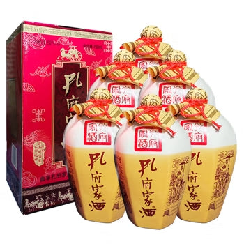 孔府家- 52度一斤半装美版新陶（750mL）